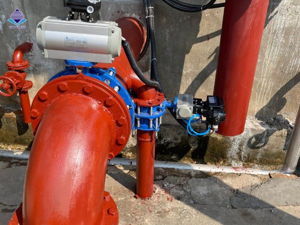 Ứng dụng của van bướm điều khiển khí nén