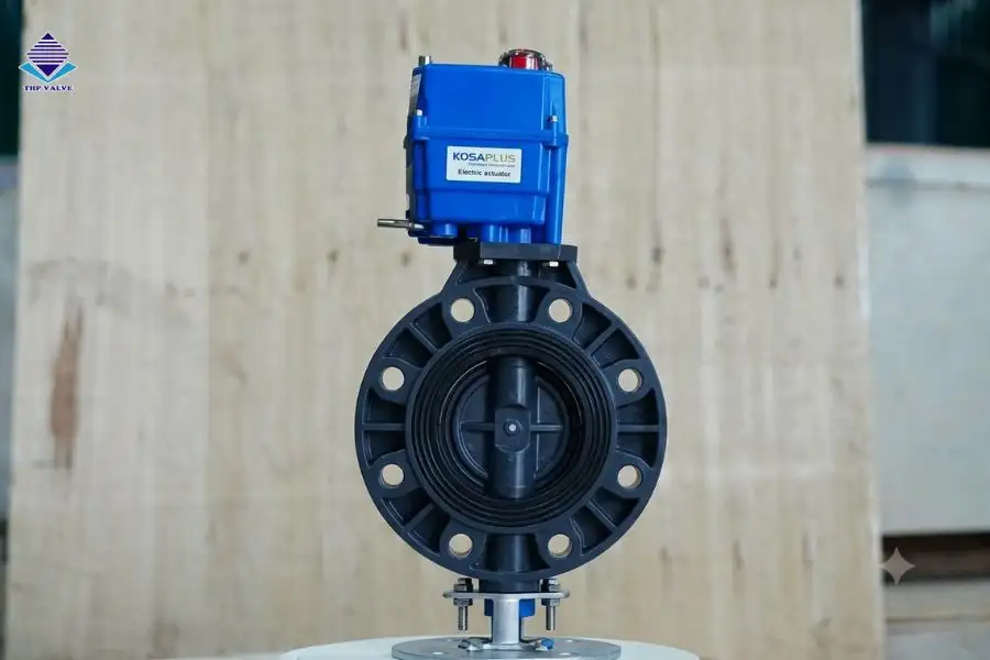Van bướm nhựa điều khiển điện