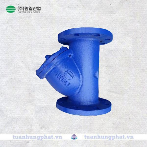 THP valve - Van Y lọc Wonil Hàn Quốc thân gang lưới inox 304