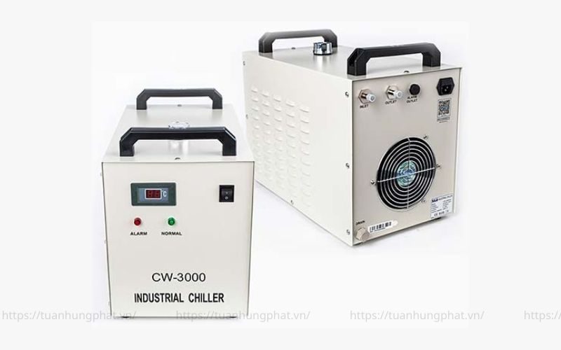 Cấu tạo của hệ thống chiller