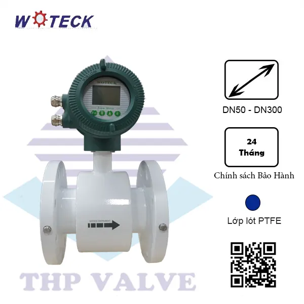 Đồng hồ đo nước điện tử Woteck - Đài Loan