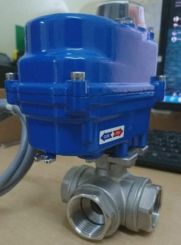 Van bi 3 ngã điều khiển điện