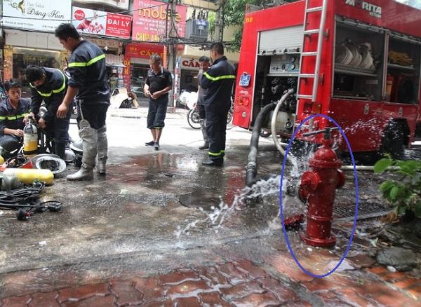 Trụ cứu hỏa công cộng trong mạng lưới cấp nước đô thị