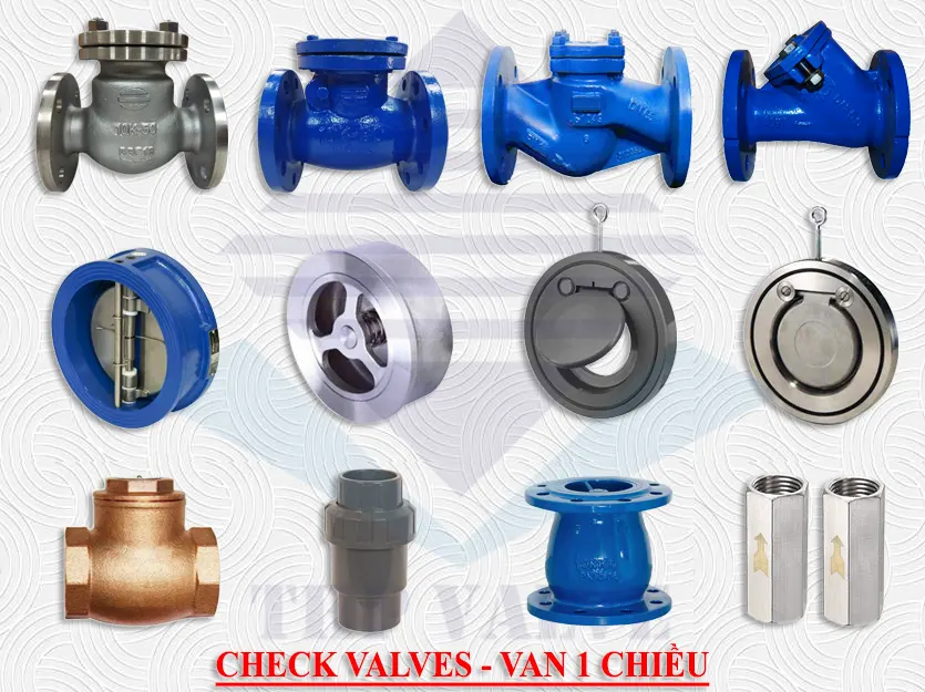 Check valves - van 1 chiều