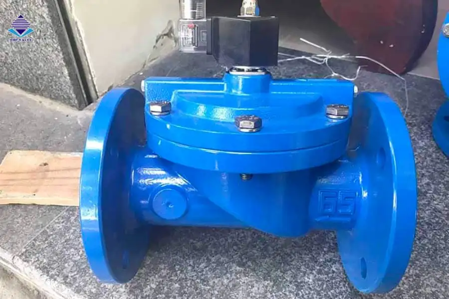 Van điện từ nước gang