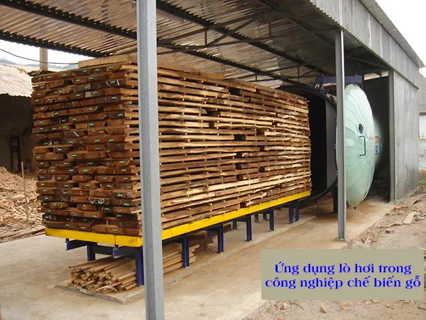 Ứng dụng lò hơi trong công nghiệp chế biến gỗ
