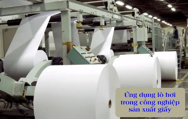 Ứng dụng lò hơi trong công nghiệp sản xuất giấy