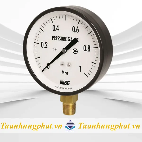 Đồng hồ đo áp suất khí nén chân đứng