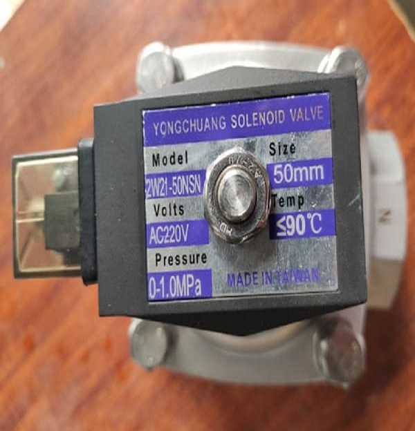 Van điện từ inox Yongchuang Đài Loan