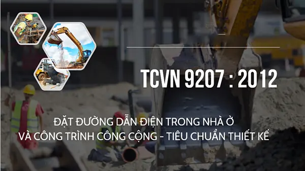 Thiết kế hệ thống điện dân dung theo tiêu chuẩn TCVN 9207:2012