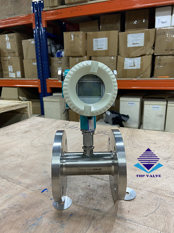 Đồng hồ đo nước điện tử turbine Woteck