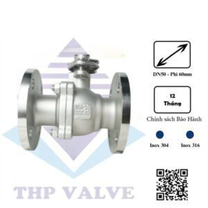 Van bi tay gạt inox DN50