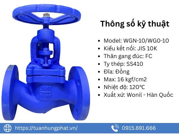 Van cầu hơi gang Ravis