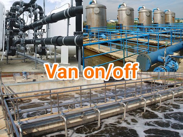 Sự khác nhau giữa van on/off và van tuyến tính