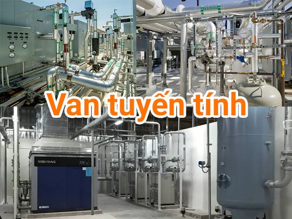Sự khác nhau giữa van on/off và van tuyến tính