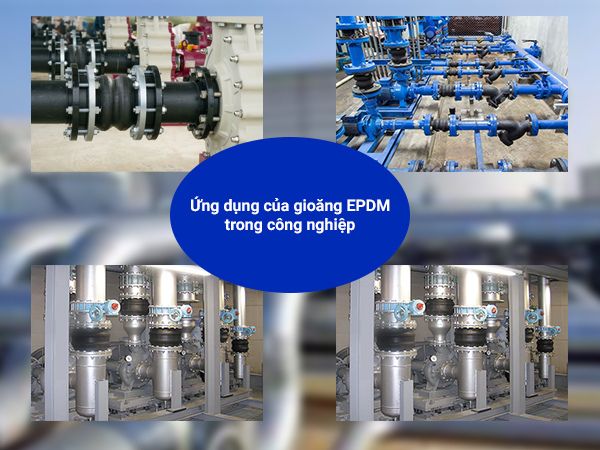 Ứng dụng thực tế của gioăng EPDM