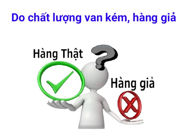 Nguyên nhân van đóng không kín là gì?