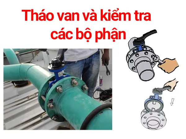 cách bảo dưỡng van bướm