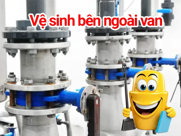 cách bảo dưỡng van bướm