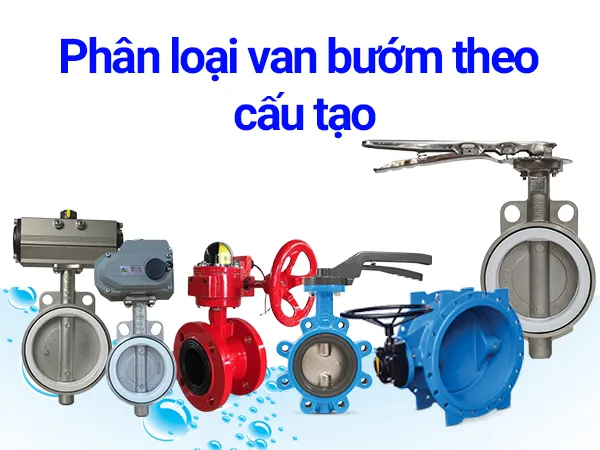 Cấu tạo van bướm