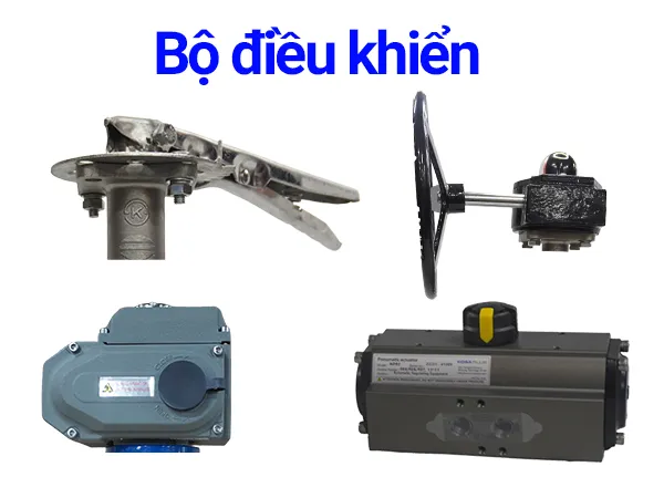 Cấu tạo van bướm