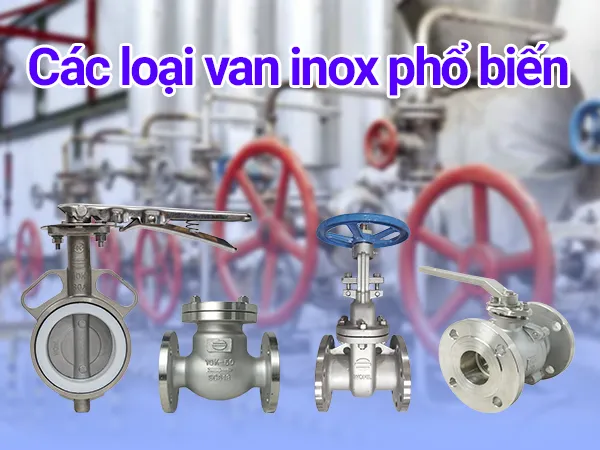 Ứng dụng van inox
