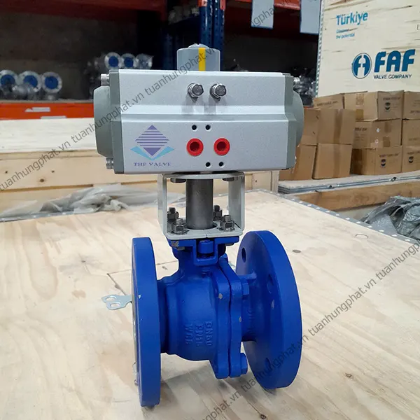 Van bi thép điều khiển khí nén Haitima