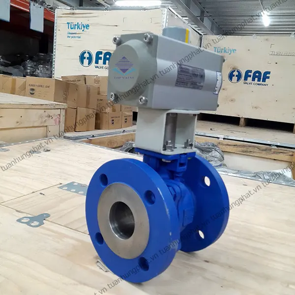 Van bi thép điều khiển khí nén Haitima