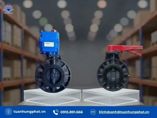 Van bướm nhựa