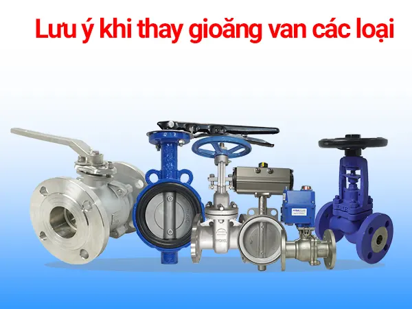 Cách thay gioăng van