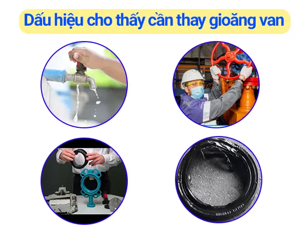Cách thay gioăng van