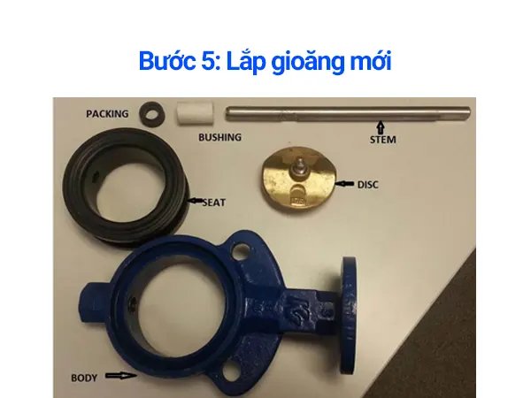 Cách thay gioăng van