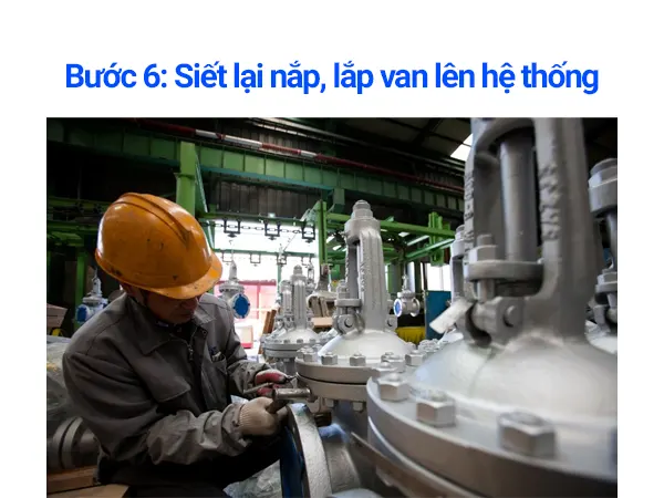 Cách thay gioăng van