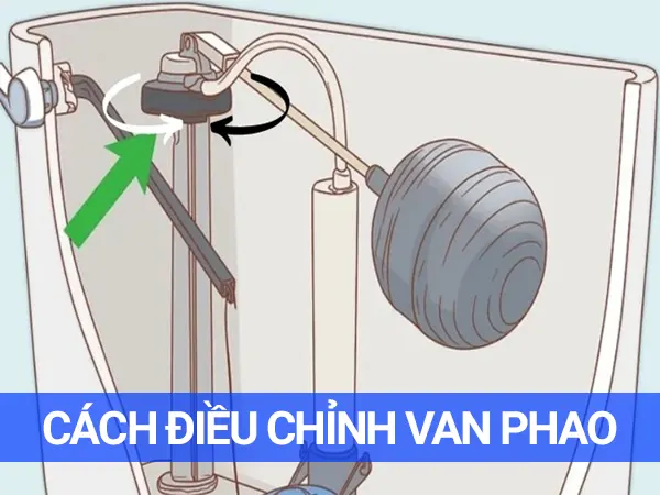 Cách điều chỉnh van phao đơn giản