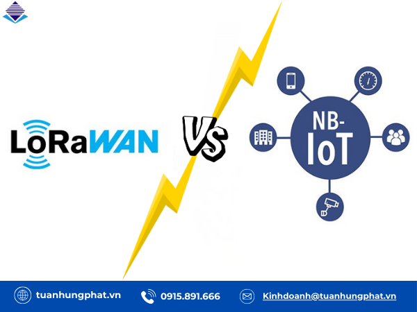 So sánh LoRaWAN và NB-IoT