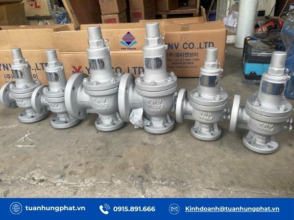 Các loại van an toàn