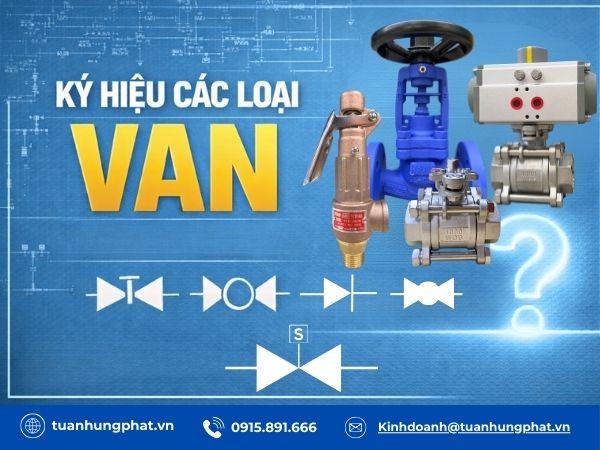 Ký hiệu các loại van trên bản vẽ 