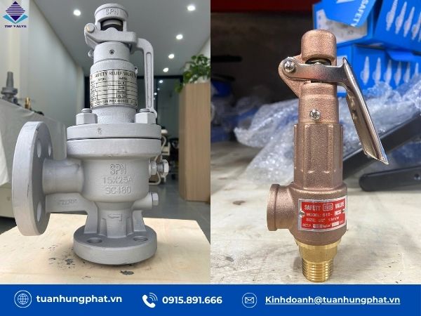 Loại van dùng cho hơi nóng