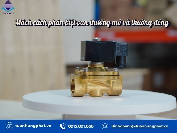 Van điện từ thường mở là gì?