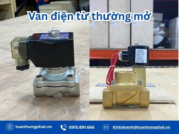 Van điện từ thường mở là gì?