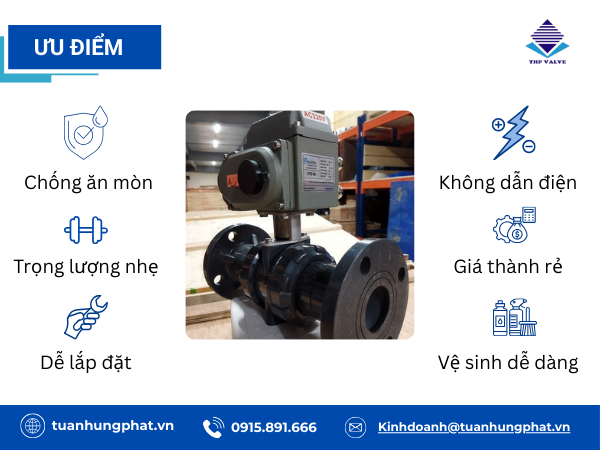 Ưu nhược điểm của van nhựa