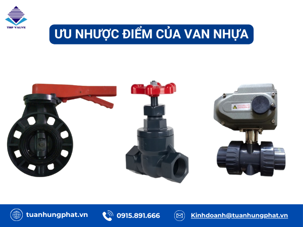 Ưu nhược điểm của van nhựa