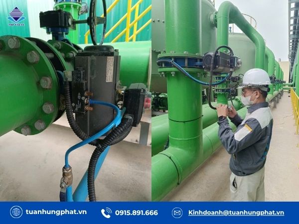 van bướm điều khiển khí nén Kosaplus