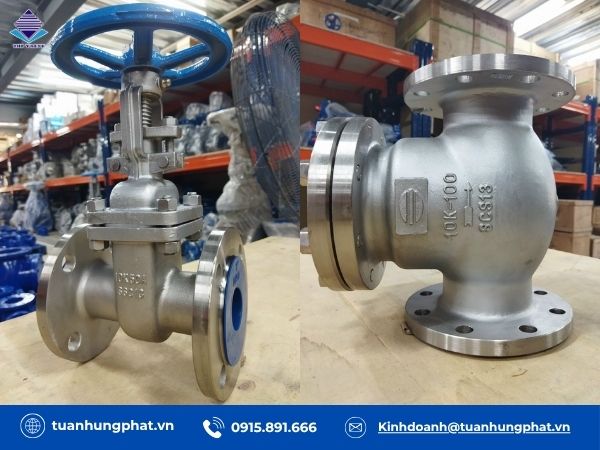 Van inox chịu nhiệt độ bao nhiêu