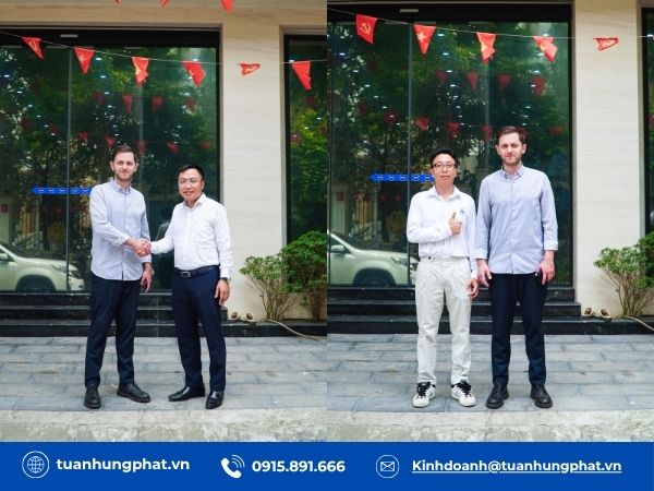 Chào mừng đối tác FAF đến thăm Tuấn Hưng Phát