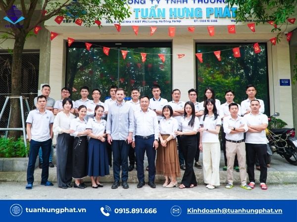 Chào mừng đối tác FAF đến thăm Tuấn Hưng Phát
