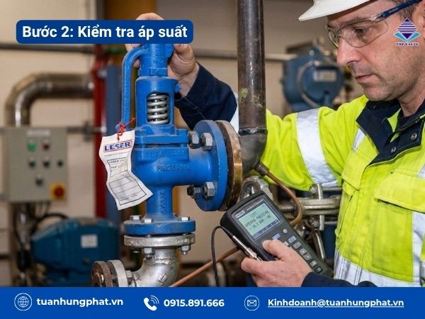 Cách kiểm tra van an toàn