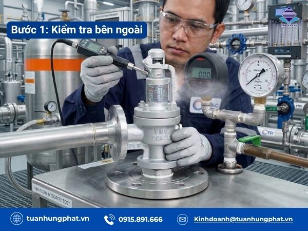 Cách kiểm tra van an toàn