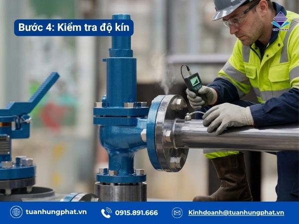 Cách kiểm tra van an toàn