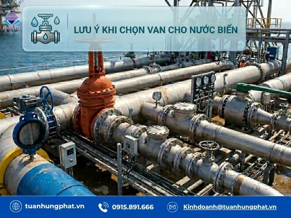 van cho nước biển